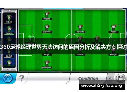 360足球经理世界无法访问的原因分析及解决方案探讨